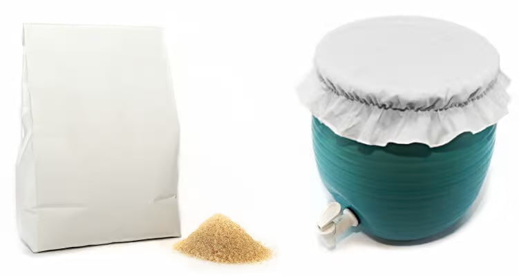 New Products – Ceramic Fermentation Jars Plus Bulk Organic Tea And Sugar