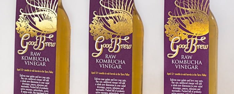 Now Offering Our Delicious Raw Kombucha Vinegar