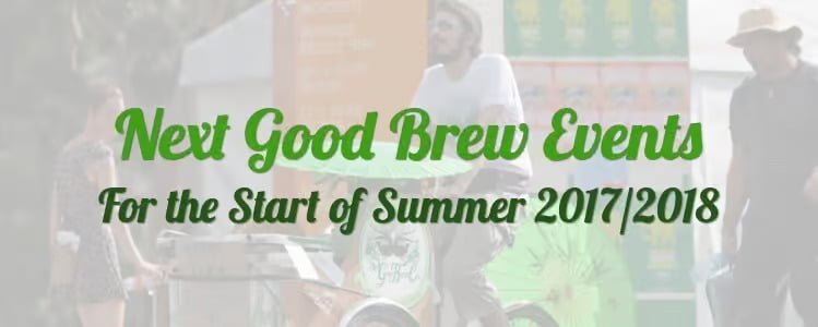Next Events With The Good Brew Company