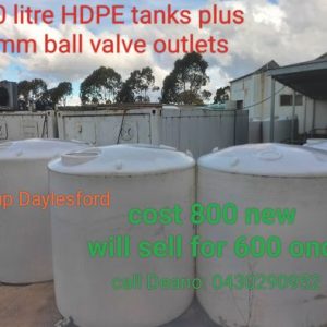 500 Litre Fermentation Tank