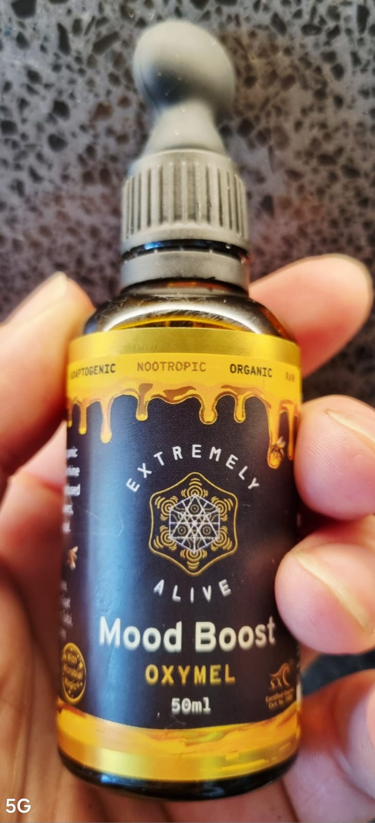 Mood Boost oxymel 50ml Hand