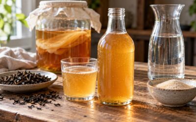 Kombucha ingredients: what goes into a bottle and why